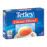 Tetley Classic Blend Tea Bags Classic Blend 100 Ct Left Picture